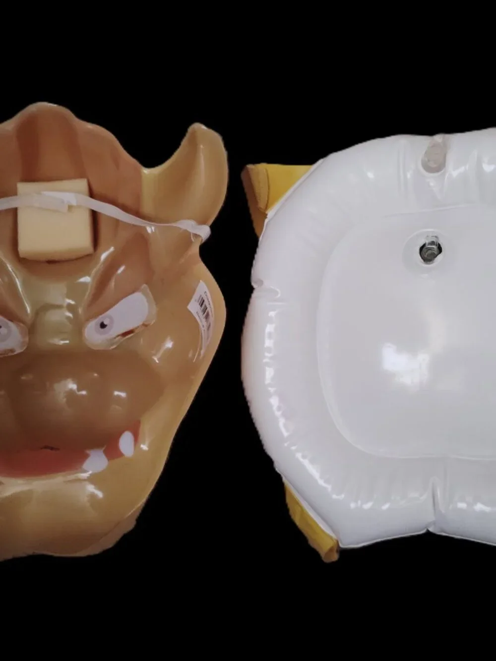 SUPER MARIO BROTHERS BOWSER MASK & SHELL BACKPACK COSPLAY HALLOWEEN COSTUME KIDS